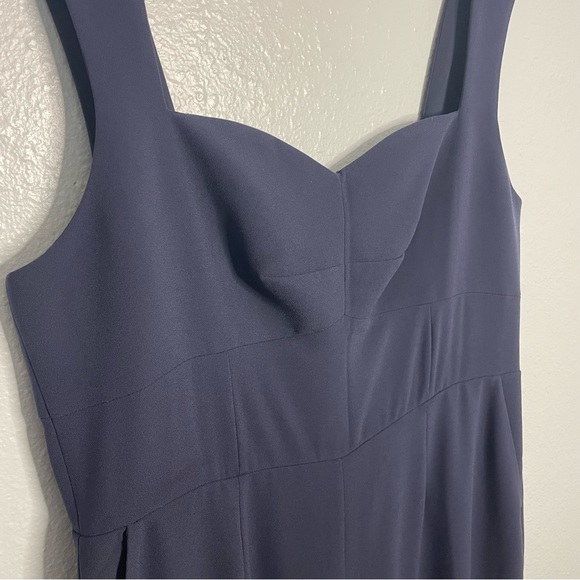 NWT Boden Navy Sweetheart Wideleg Sleeveless Jumpsuit with Pockets Size 16-18R - Picture 3 of 16